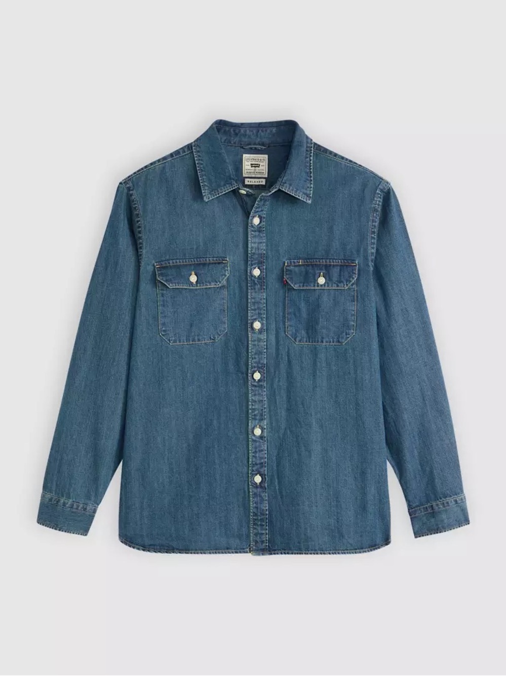 Levi’s Mens Medium Jackson Relaxed Denim Worker - Picture 4 of 9